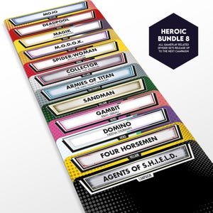 Heroic Bundle 8 - 'All-In' Option - Marvel Champions Dividers
