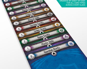 Juego de Capitán - Separadores de Cartas de Jugador - Separadores de Arkham Horror