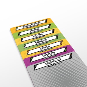 Sinister Six-uitbreiding: Marvel United Dividers