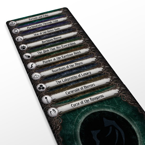 Stand-Alone Scenario Set - Arkham Horror Dividers - 43pcs