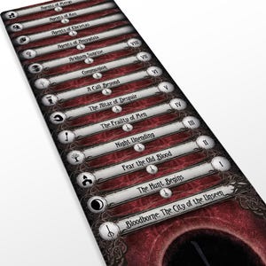 Bloodborne: The City of the Unseen - Fan Made Content - Arkham Horror Dividers - 42pcs