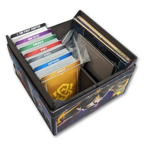 Lorcana Illumineer's Trove Box Organizer - zwart houten inzetstuk