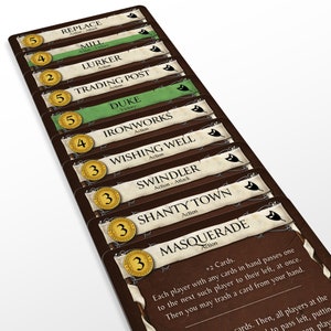 Intrigue - 2nd Edition - Dominion Dividers
