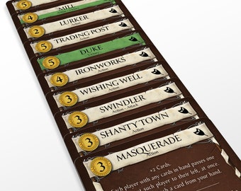 Intrigue - 2nd Edition - Dominion Dividers