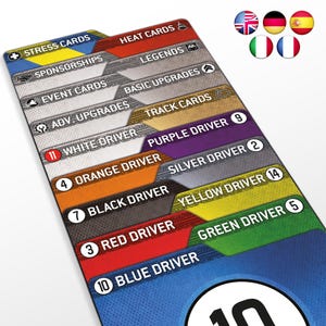 レーサーセット - HEAT: ペダルトゥザメタルディバイダー - 16個