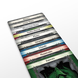 Set de tierras - Divisores y tarjetas organizadoras de Magic the Gathering - 5 piezas