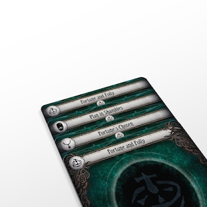 Fortune and Folly - Arkham Horror Stand-Alone Scenario Set - 4pcs