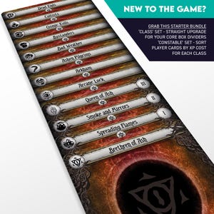 Starter Bundle - Kapitel 2 Core Box - Brethren of Ash + Spielerkarten Trennblätter - Arkham Horror Trennblätter