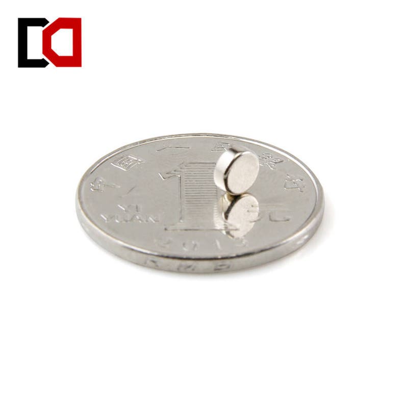 100pcs disc 5x2mm n50 rare earth permanent strong neodymium magnet bulk NdFeB magnets nickle