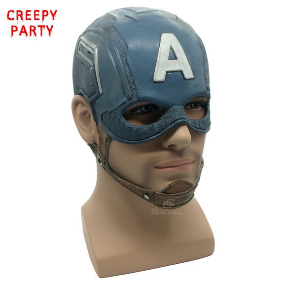 Captain America Mask Adult Costume Cosplay