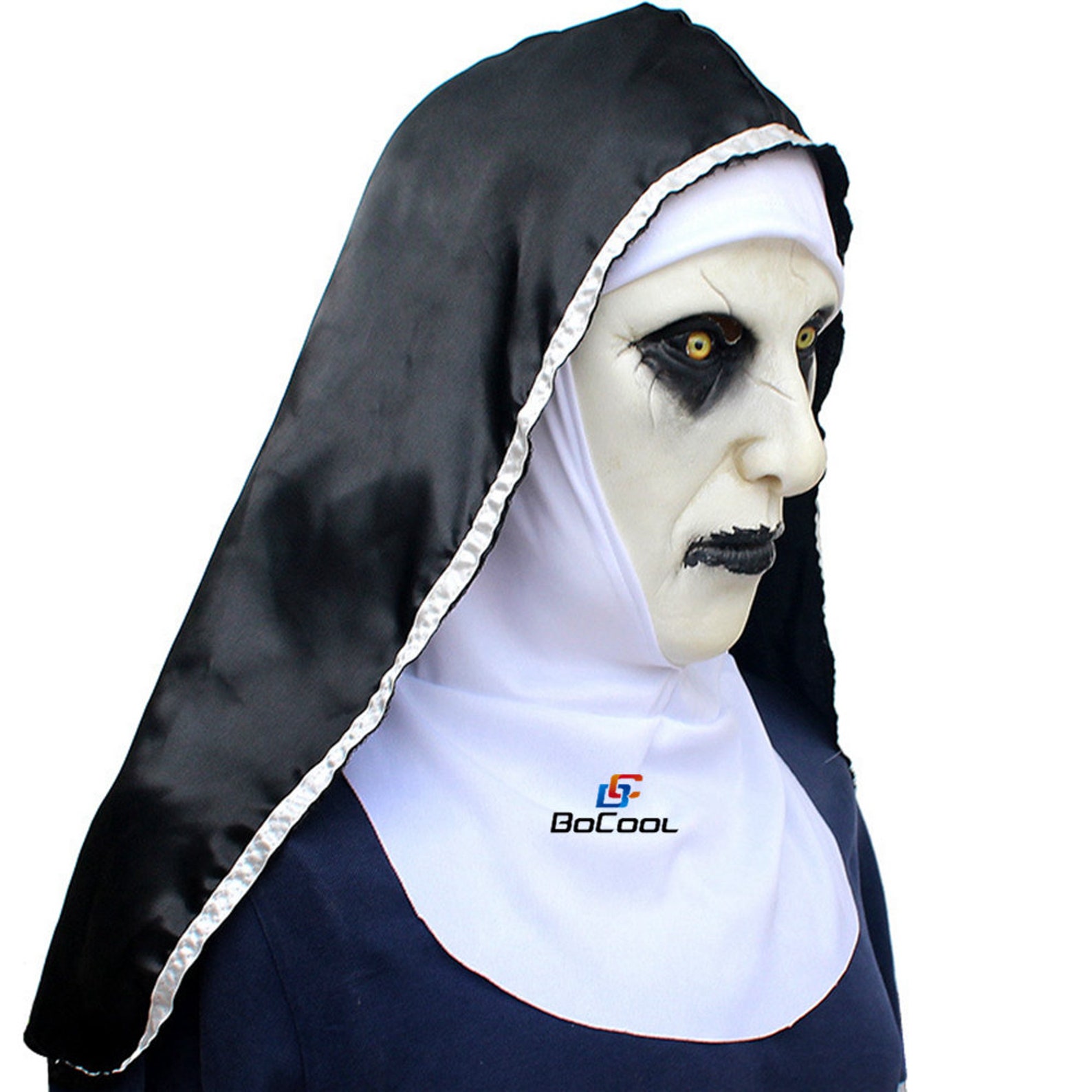 Roolina The Nun Valak Mask Deluxe Latex Scary Full Head | Etsy