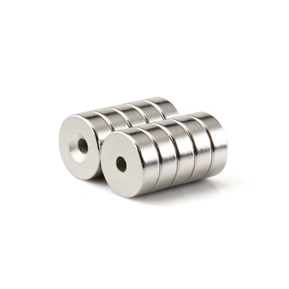 10Pcs Neodymium Disc 10X10mm Rare Earth N50 Strong Magnets Craft Models