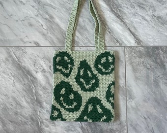 SMILEY BAG PATTERN - !pdf only! crochet pattern