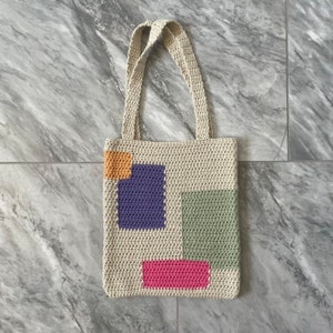 SHAPES BAG PATTERN - !pdf only! crochet pattern