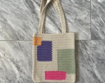 SHAPES BAG PATTERN - !pdf only! crochet pattern