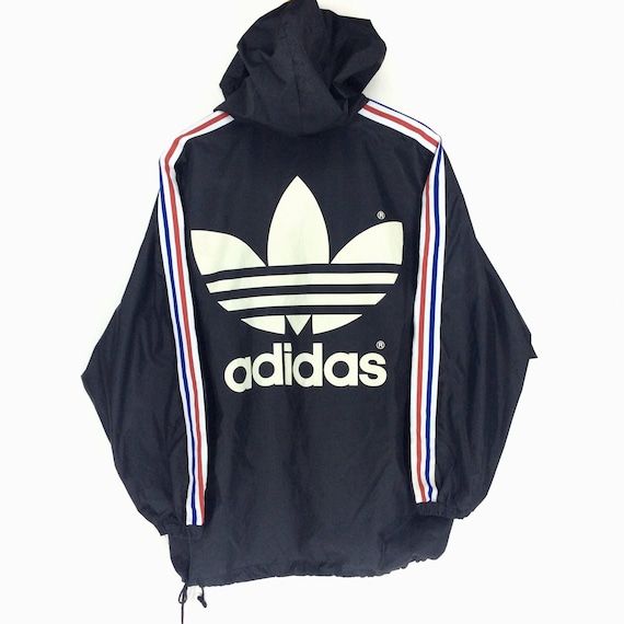 adidas multicolor windbreaker