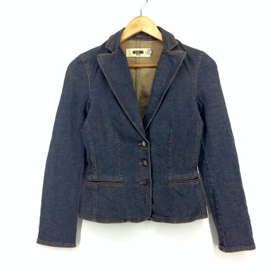 RARE!! MOSCHINO Jeans Jacket / Moschino Denime Jac