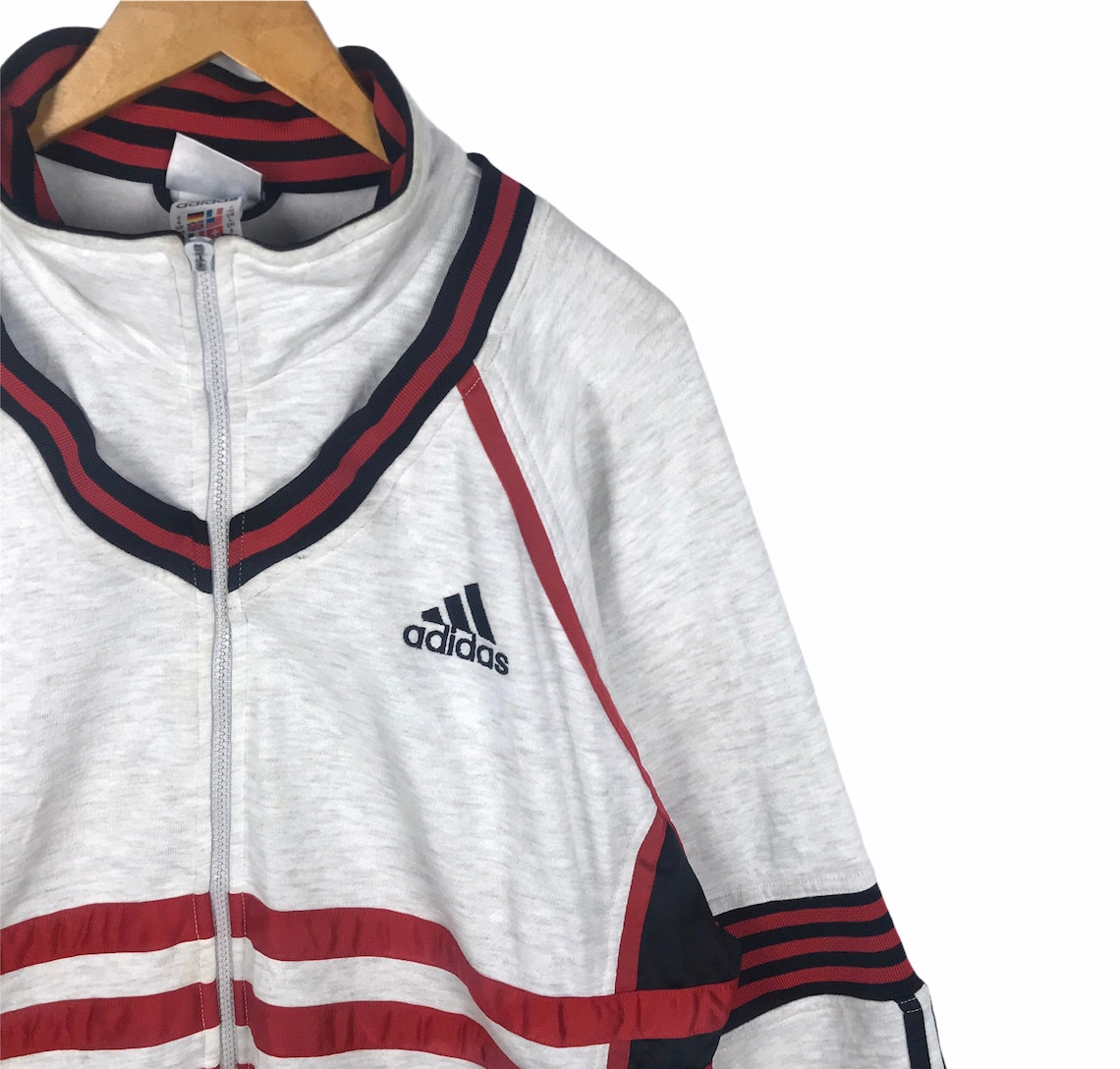 Vintage 90s Adidas Jacket Adidas Trainer Adidas Tracktop Big Etsy