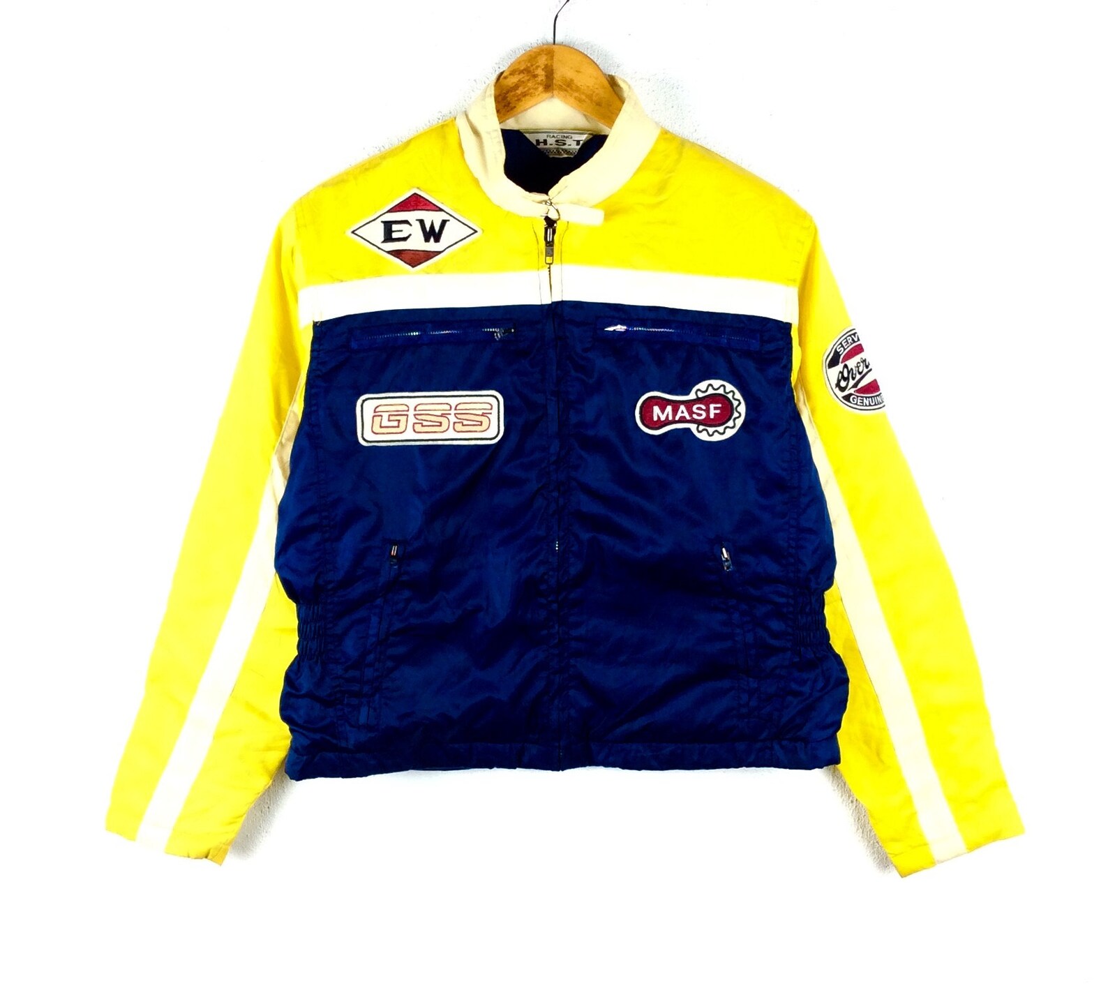 Vintage Racing HST Jacket Patches Logo Rider Jacket Retro Hip - Etsy
