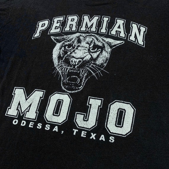 Vintage High School Shirt Permian Mojo Odessa, Te… - image 2