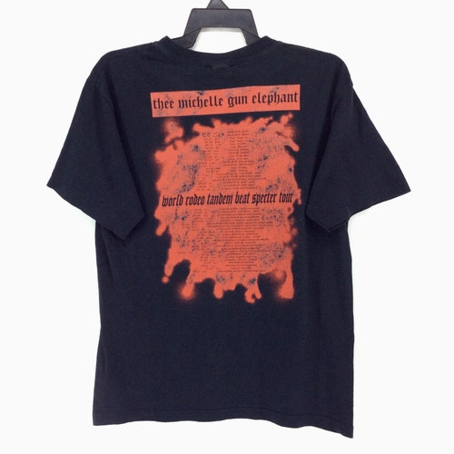 TMGE×TFOA Vintage Japanese Band TMGE Thee Michelle Gun Elephant Tee Shirt