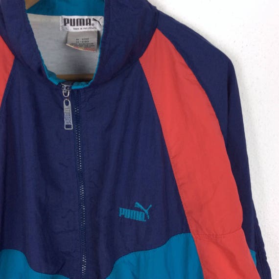 vintage puma windbreaker