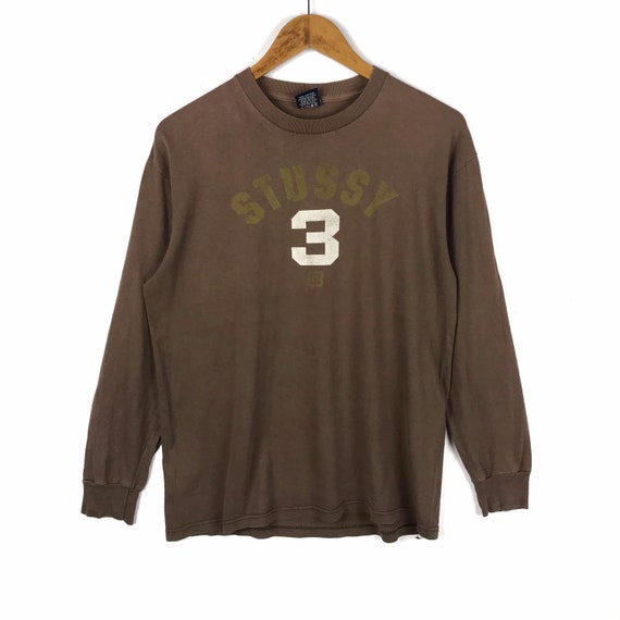 RARE!! Stussy Shirt Medium Size Stussy No. 3 Stuss