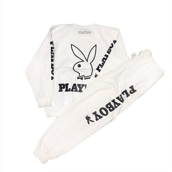 Vintage Playboy Sweatshirt Tracktop Medium Size/ P