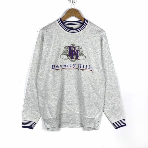 RARE!!! Vintage 90s Beverly Hills Sweatshirt Powe… - image 1