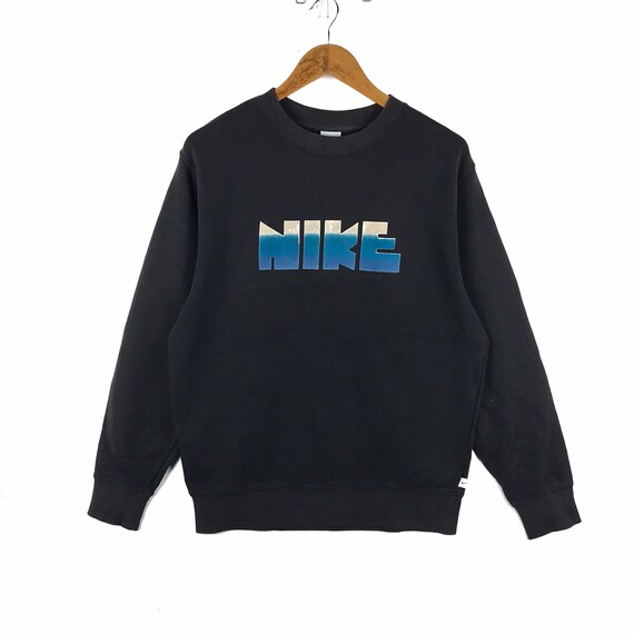Vintage Nike Sweatshirt Nike Block Logo Pullover N