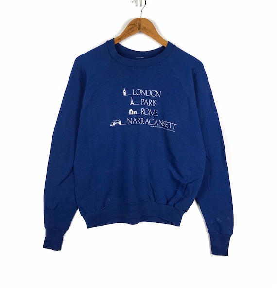 Vintage 1987 Brindar Sweatshirt London Paris Rome… - image 1