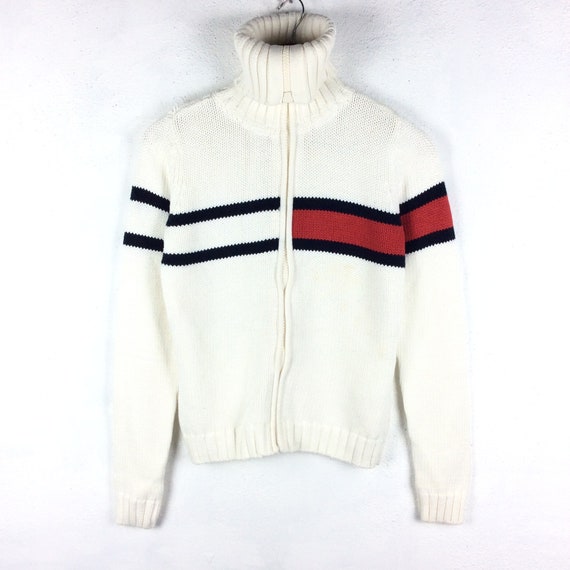 tommy hilfiger high neck logo sweatshirt