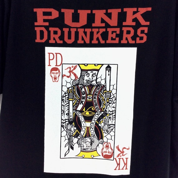 00s 落武者 Tシャツ ドラゴン 侍 ドクロ パンク USA ヴィンテージ 