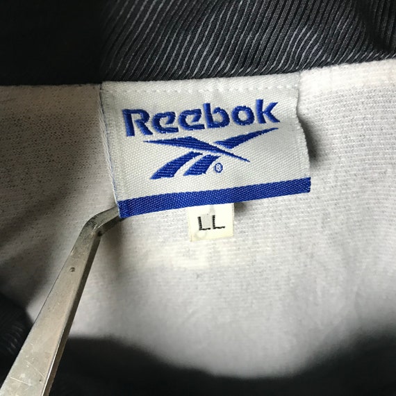 RARE!!! Vintage Reebok Trainer Jacket LL  Size Sm… - image 5