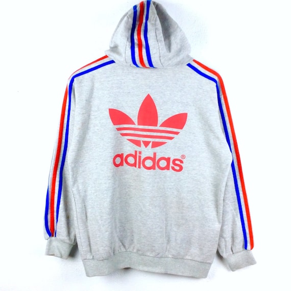 Vintage Adidas Big Logo Hoodie Adidas Trefoil Sweatshirt Jumper Pullover Shirt Adidas Jacket Vintage Adidas Big Logo Hoodie Adidas Trefoil Sweatshirt Jumper Pullover Shirt Adidas Jacket