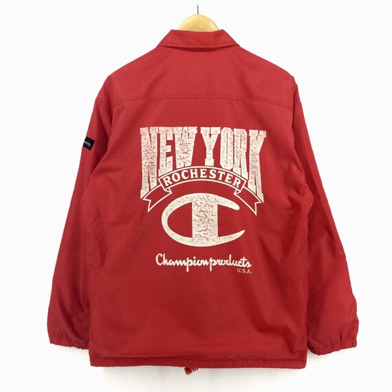 red champion wind breaker