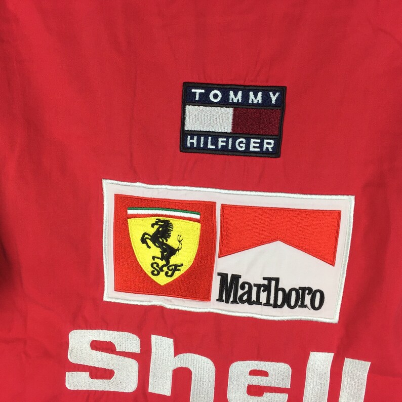 RARE Vintage 90s Tommy Hilfiger Ferrari Shell Magneti | Etsy