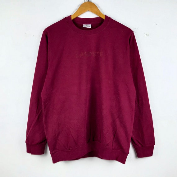 Vintage 90s Lacoste Sweatshirt / Lacoste Sport / C
