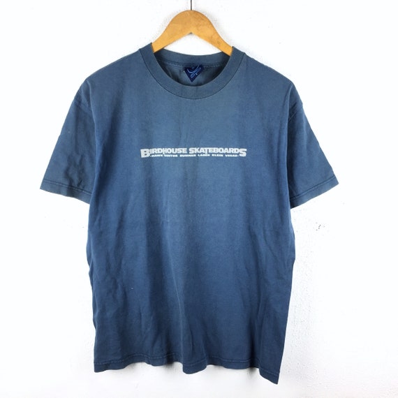 Vintage jaren 80 jaren 90 Tony Hawk 1983 Birdhouse Projecten Wielen Pushead jaren 90 tag Skates Tshirt Groot logo Made In USA Kleding Gender-neutrale kleding volwassenen Tops & T-shirts T-shirts 