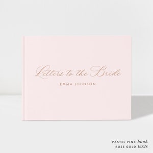 Letters to the Bride: How to Make a Letters to the Bride Book - Wedding