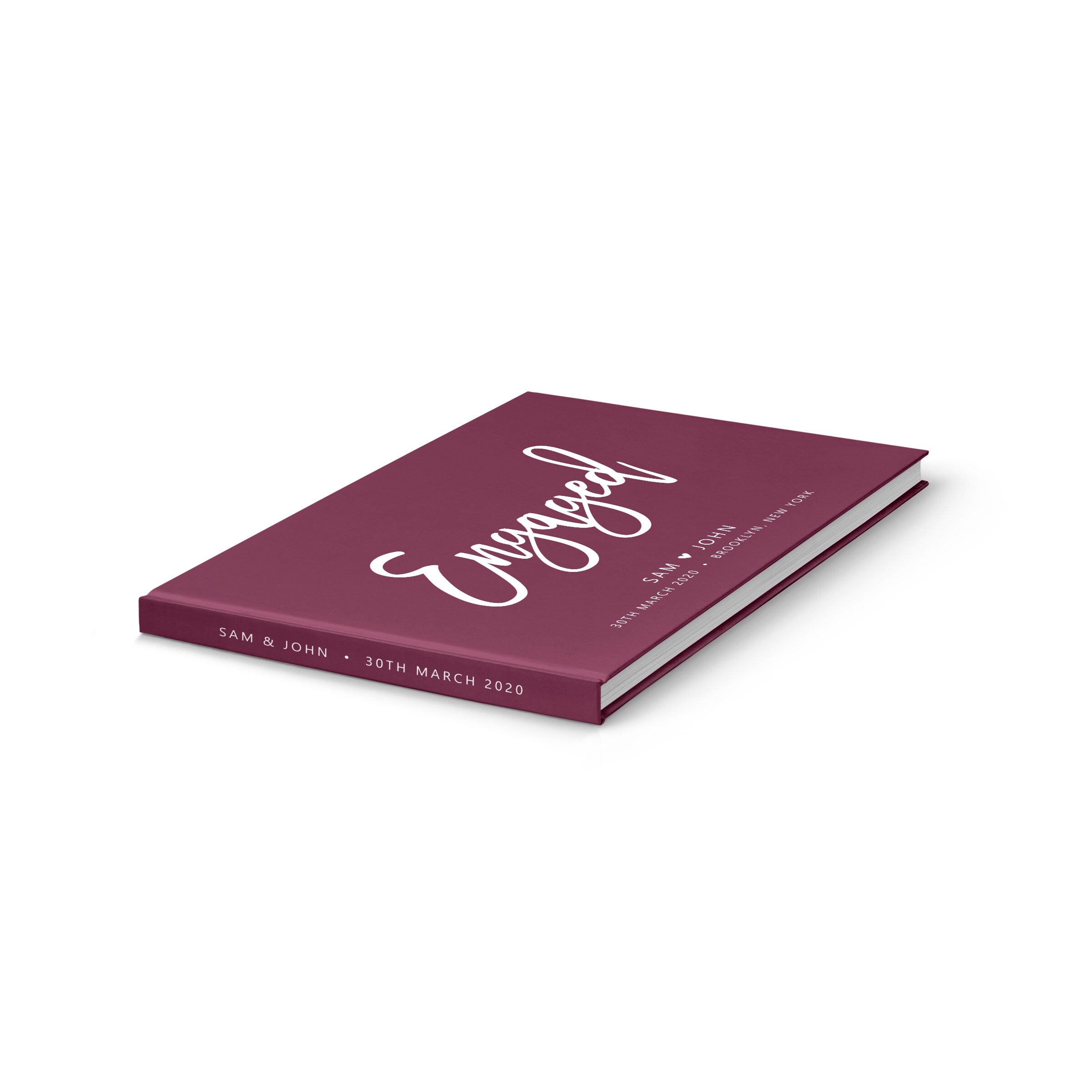 Engagement Party Guest Book Engagement Guestbook Guest Book Etsy