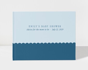 Personalized Event Guest Book for Baby Shower, Bridal Shower, Birthday Party, Wedding, Bachelorette