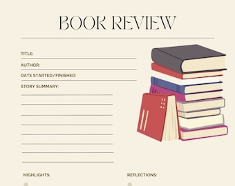 Digital Book Review Sheet