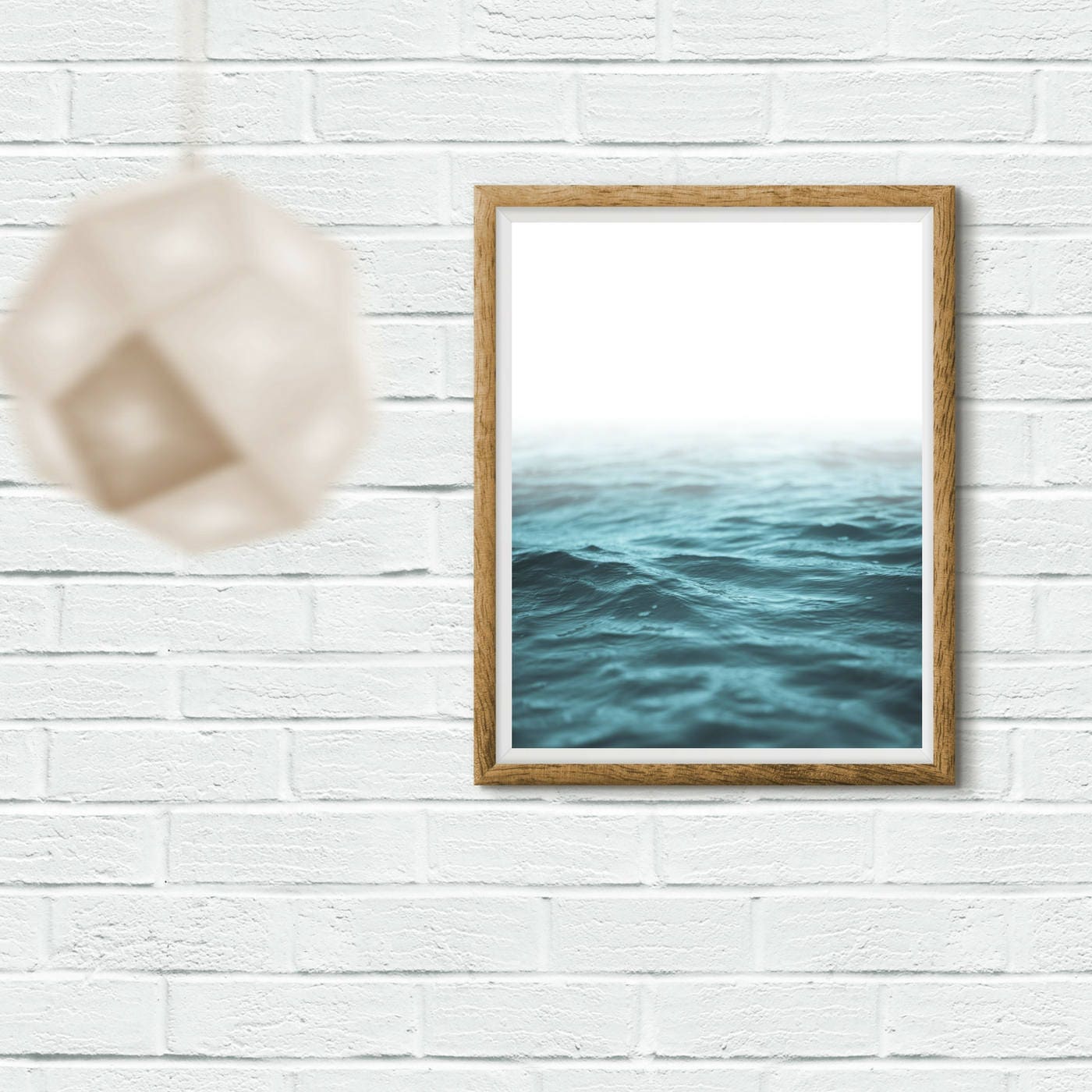 Ocean Water Printable Wall Artcoastal Digital Printwaves - Etsy