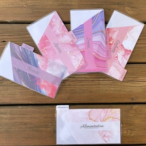 12 Enveloppes Budget Stylisées