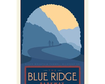 Virginia Blue Ridge Pkwy, Travel Posters of Virginia