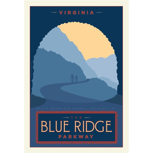 Virginia Blue Ridge Pkwy, Travel Posters of Virginia