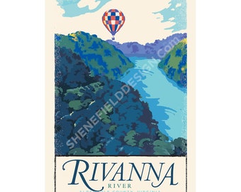 Virginia Rivanna River, Hot Air Balloon Virginia, Charlottesville, Albemarle