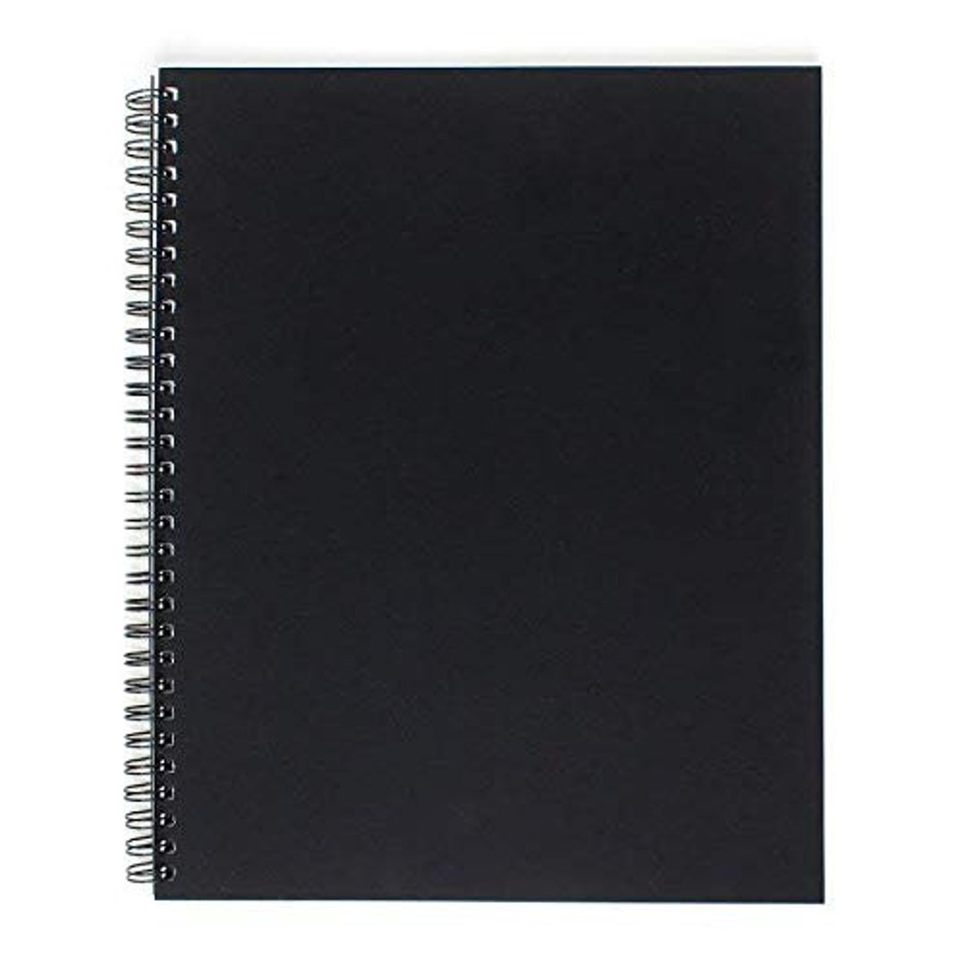 Dot Grid Spiral Bound A5 Bullet Journal Notebook Black Etsy