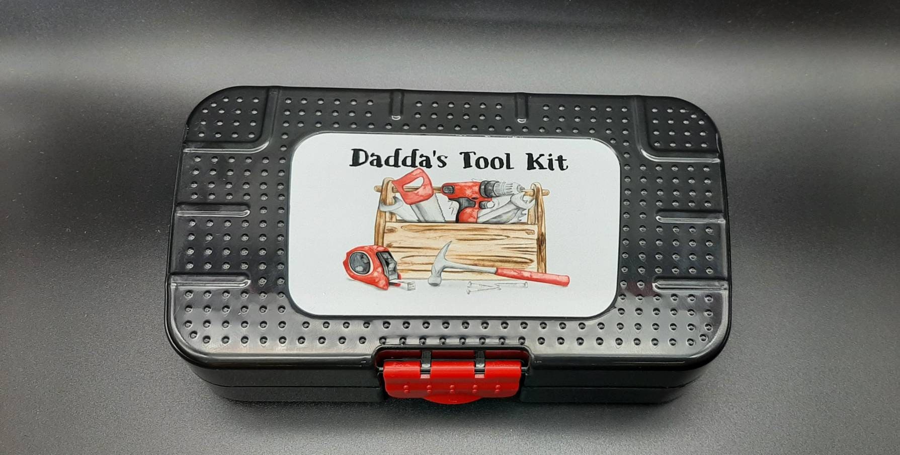 Mini Tool Kit Ideal for Gift. Personalised Dad, Grandad Present 